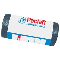Мешки для мусора 60 л, черные, в рулоне 50 шт., ПНД, 6,2 мкм, 800х600 мм, PACLAN Professional, 604078 в Череповце