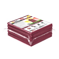 Мешки для мусора 160 л, бордовые, в пачке 10 шт., ПВД, 40 мкм, 900х1100 мм, i-Bag в Череповце